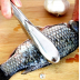 Stainless Steel Fish Scale Cleaner Scraper Fish Scale Peeler Remover